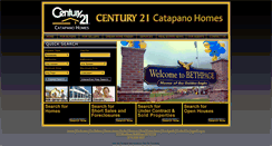 Desktop Screenshot of c21catapano.com